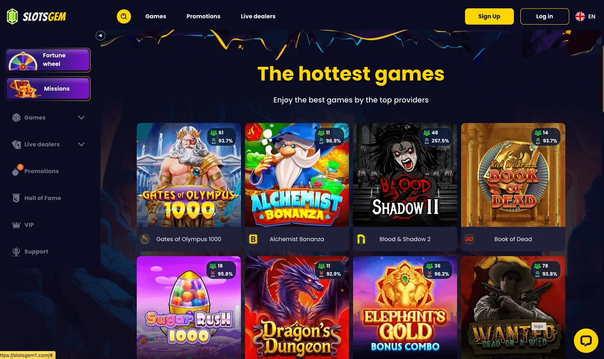 SlotsGem Casino Review - © Slots4play.com